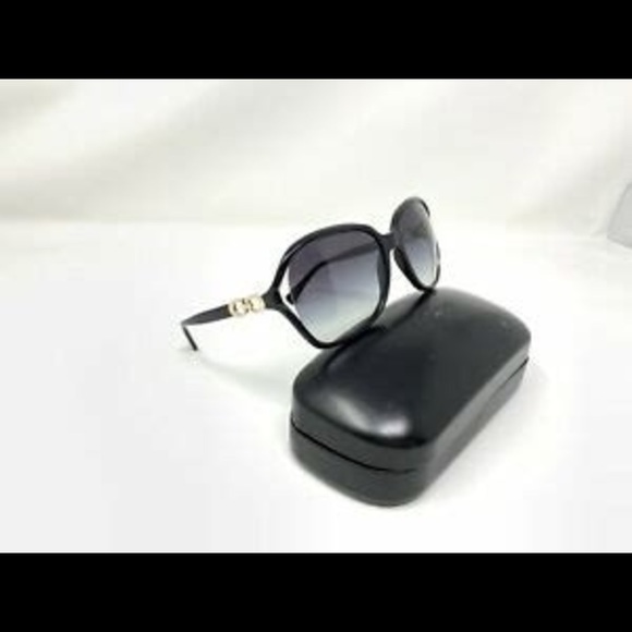 New with Tags Coach Black Kissing C Square Sunglasses with Case Below $19… - Picture 2 of 11